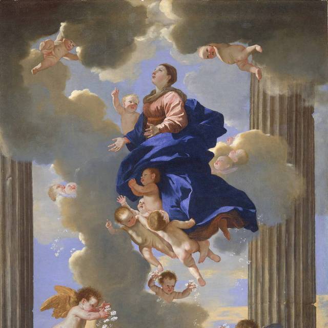 欧美女性天使油画1