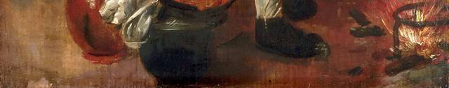 煎饼油画装饰画
