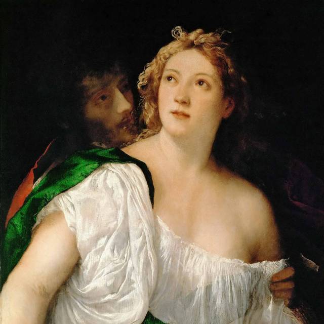 卢克雷蒂娅和她的妻子装饰画