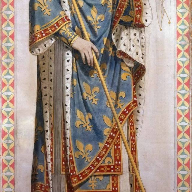 法国国王圣路易斯油画装饰画