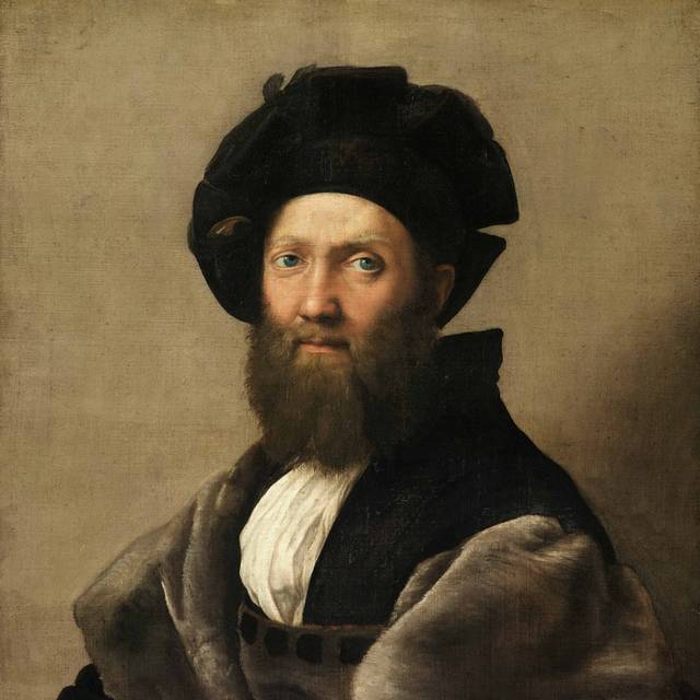巴尔塔扎尔·卡斯蒂略的画像油画素材