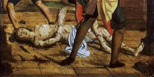圣塞巴斯蒂安的殉难油画装饰画