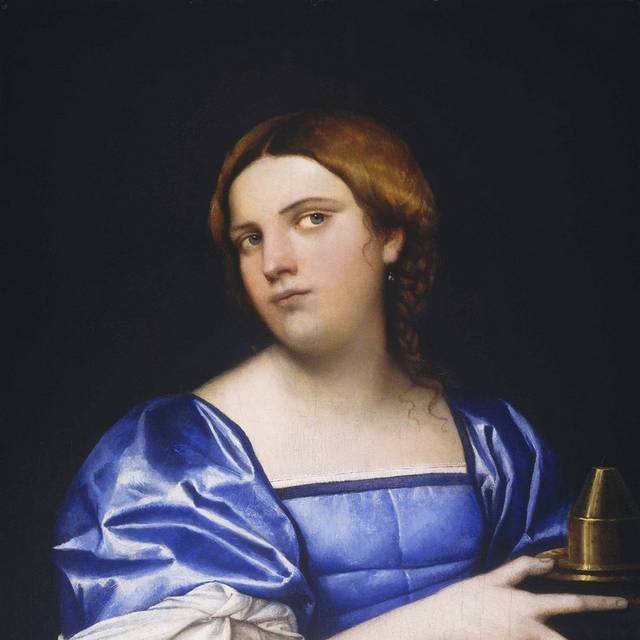 欧美肖像人物女性油画