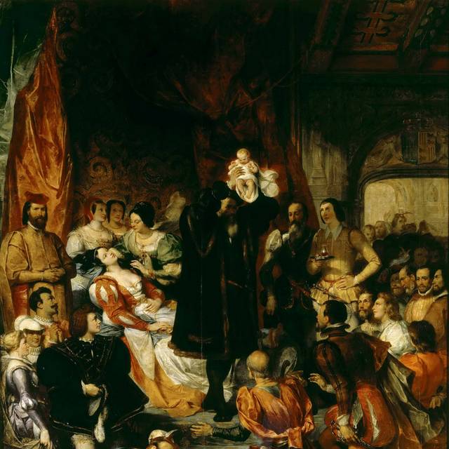 亨利四世的诞生油画装饰画