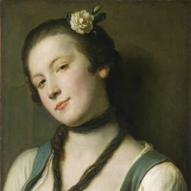 欧美肖像女士油画2