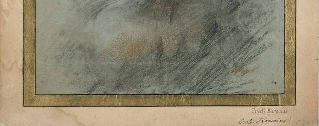 秃顶男人油画装饰画