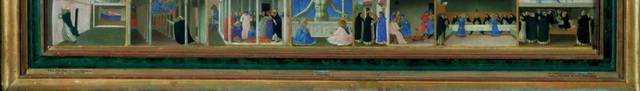 圣母加冕典礼油画装饰画