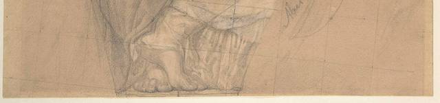 皮亚琴察的寓言形象素描装饰画