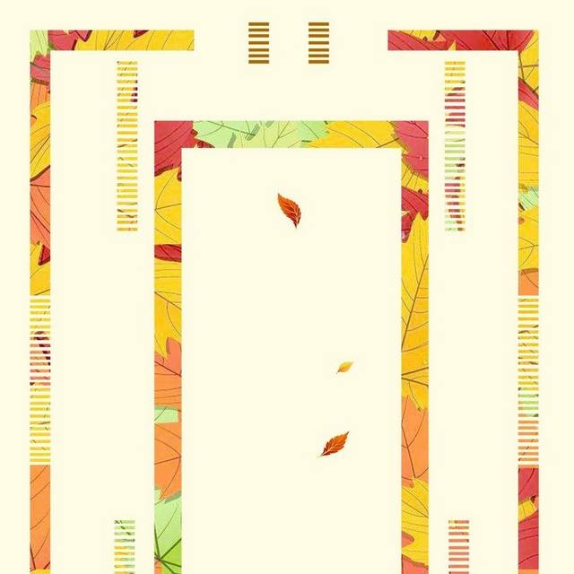秋天创意简约素材2
