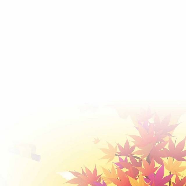 精美简约秋季素材7