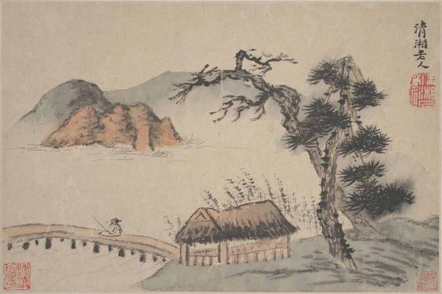 云山雾峰迎客松装饰画