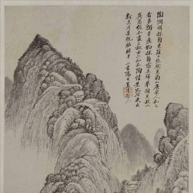 中式古典壮丽山河图