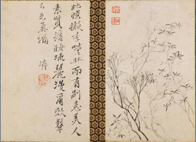 中式古典水墨装饰画素材
