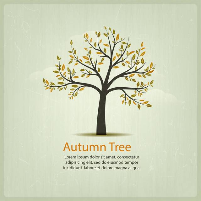 秋天的树秋季素材