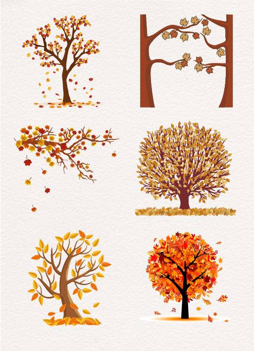 秋天树木创意素材3