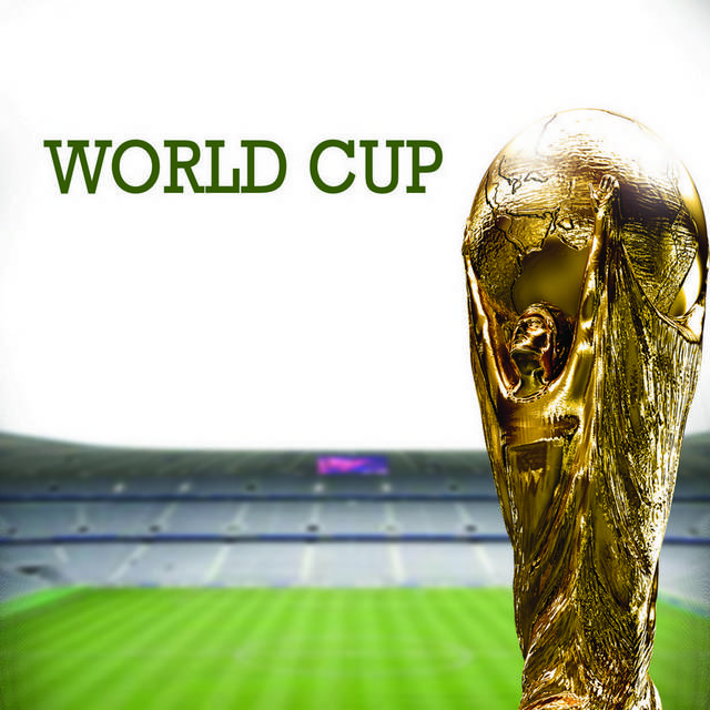 世界杯足球赛场广告背景