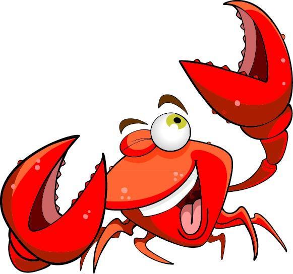 四条腿的螃蟹卡通图片