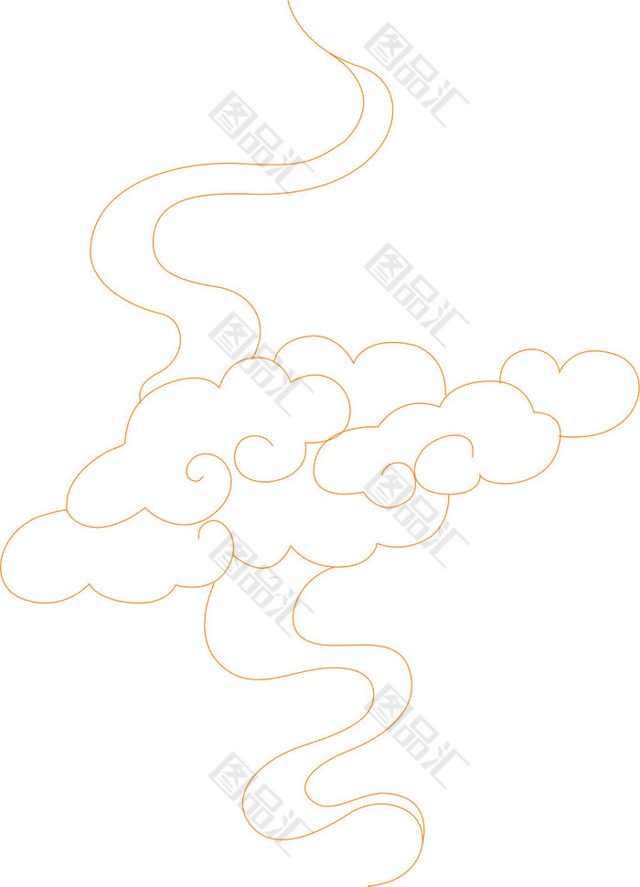 中國風祥雲設計元素