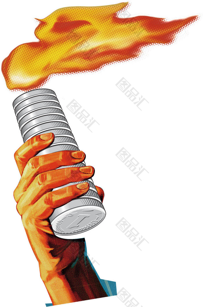 圖品彙 設計元素 卡通手繪 手繪火炬設計素材上圖作品的源文件由圖品