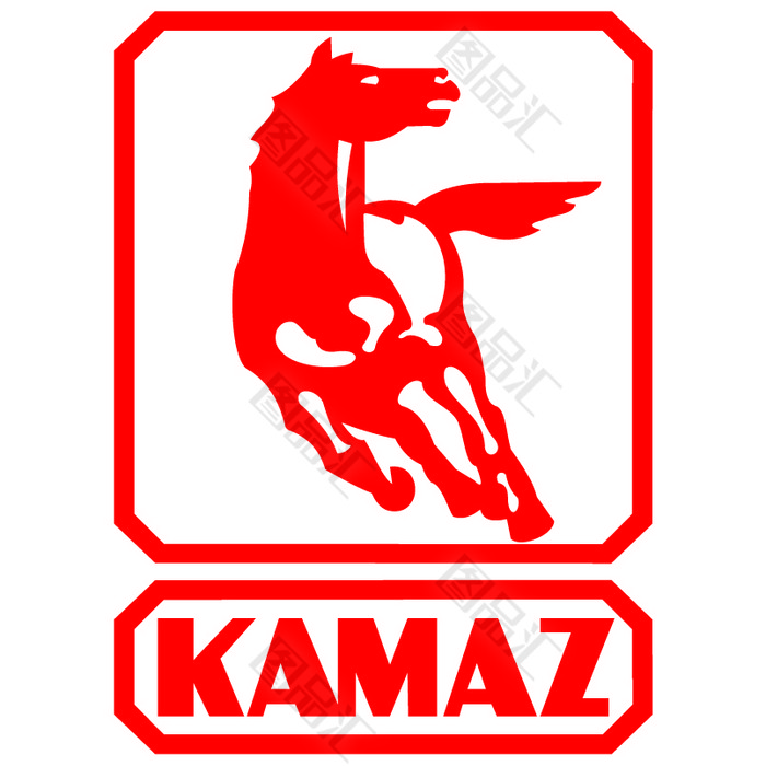 红色马创意logo
