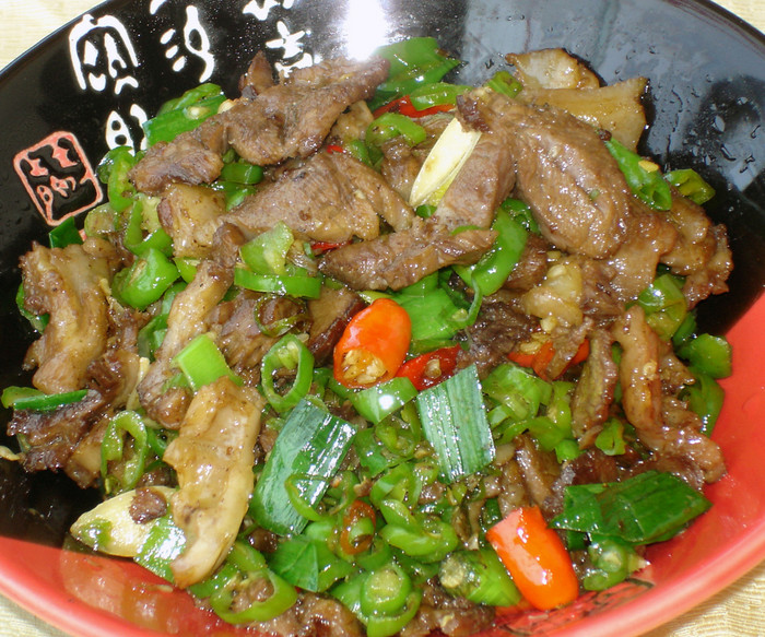 青椒去骨肉圖片