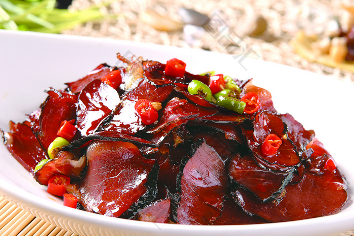 茶油蒸腊牛肉图片