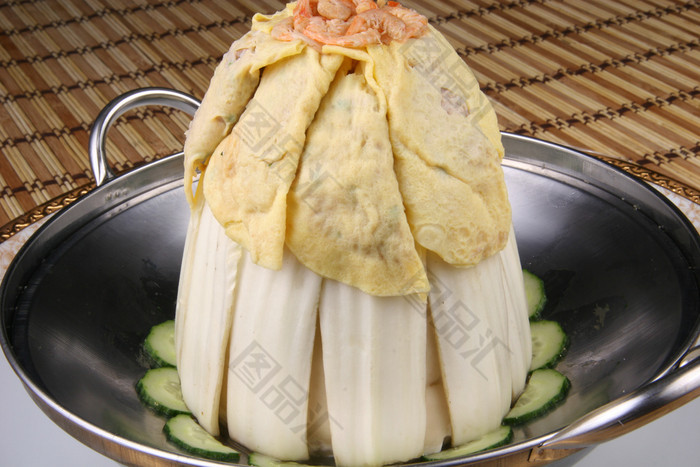 大白菜蛋饺锅仔繁江图片