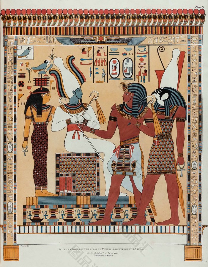 埃及画像为啥都是侧身图片
