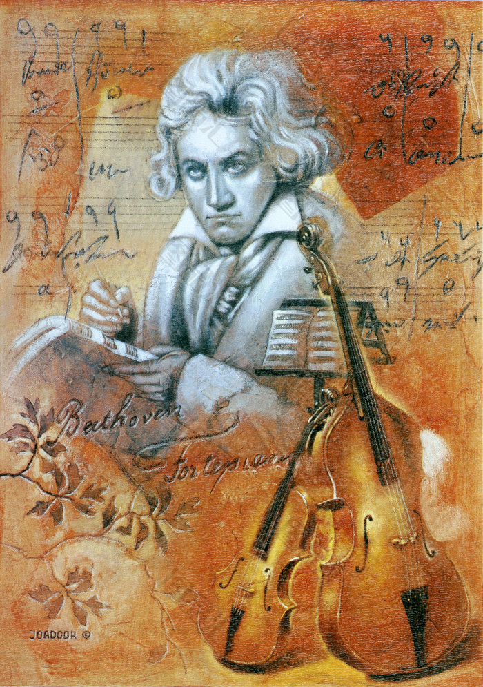 贝多芬十大名画图片