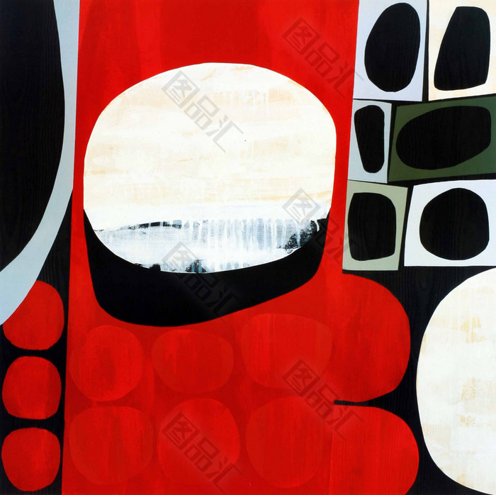 该作品主要内容是红黑系列抽象装饰画1,尺寸为2080px*2074px,格式为