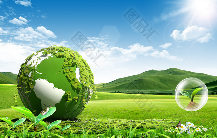 保护地球环保素材广告背景 图品汇