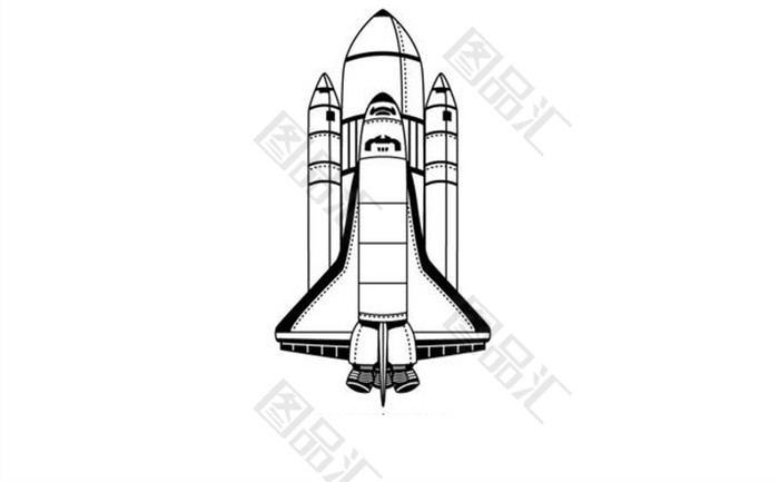 航空火箭画法 高级图片