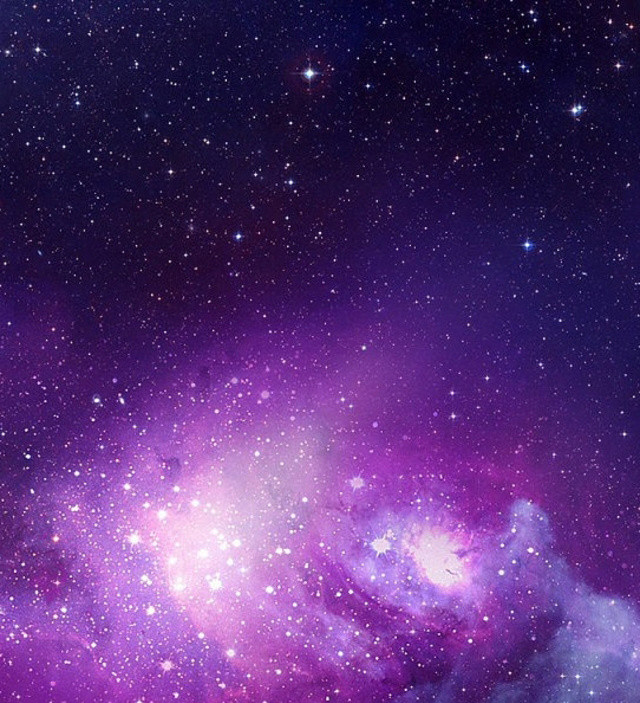 炫彩紫色星空h5背景